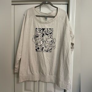 Instant Message Cream Sweatshirt